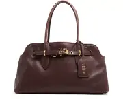 MIU MIU Aventure Large $4100 Radica Nappa Leather Top Handle Bag New & Authentic