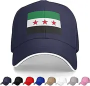 [Generic] National Emblem of Syria Baseball Cap Syrians Trucker Dad Hat for Men Women Outdoor Sport Running