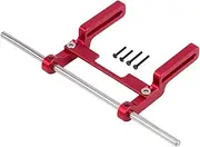 RC Crawler Car Front Bump AntiCollision 1:18 Easy Installation Multiuse for -4M Support for Truck Vehicle, Red
