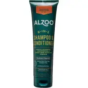 ALZOO 2-in-1 Shampoo with Conditioner for Dogs 8 oz.