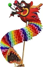Dragon Dance Silk Chinese Paper Dragon Dragon Ribbon Streamer Chinese Style Traditional Gift New Year Decoration Chinese Dragon Dance