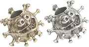 [STOBOK] 2pcs Retro Copper Charm Key Chain Pendants Diy Jewelry Making Charms Vintage Pendant for Necklace Bracelet