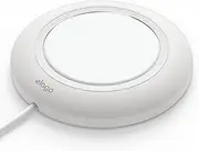 Elago MS Charging Pad Compatible with MagSafe Charger, iPhone 16/15/14/13/12 Series, AirPods 4 & 3, AirPods Pro 2 & Pro and Other Wireless Charging Phones (White)