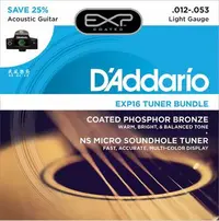 在飛比找Yahoo!奇摩拍賣優惠-《民風樂府》D'Addario EXP-16 民謠吉他弦 +