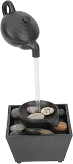 IWOWHERO 1Set Suspended Teapot Desktop Fountain Ornament Creative Waterfall Decor for Office Home No Battery Required Unique Shape for Lightweight Tabletop Water Feature