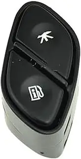 Pizgear Car Cruise Control Button, for Cadillac, for Escalade 2003 2004 2005 2006 Car Steering Wheel Volume Control Switch Button 1999443 Radio Source Switch 1999442 car steering wheel switch kit(BLAC