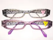 LAST OF STOCK READING GLASSES LACY METAL FILIGREED ARMS 1.00 & 1.25 ONLY