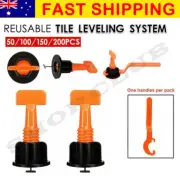 50-800 Tile Leveling System Clips Levelling Spacer Tiling Tool Floor Wall Wrench
