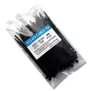 100pc Locking ZipTies 4" Plastic Zip Ties. Great for Electronics "Lower Price"