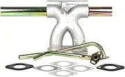 Intake Manifold KIT,Compatible With VW TYPE1 Type 1 BUG GHIA SINGLE CARB CARBURETTOR Solex,Compatible With WEBER IDF DELLORTO DRLA EMPI Mode