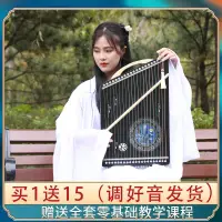 在飛比找蝦皮商城精選優惠-【軒飛子】 21弦小古箏古箏練指器 21弦初學者古箏專業小型