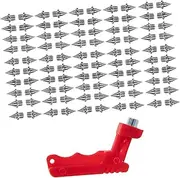 [Yardwe] 1 Set Golf Spikes Sprinting Shoes Spike Nails for Track and Field Running Accessories Lighter Weight Spikes Track Spikes Sprint Sports Shoes Nail Steel Spike Shoes Golf Shoes