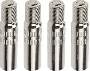 SING F LTD 4X Electric Scooter Valve Extension Adapter Valve Caps Stem Extender for Front Wheel Compatible with Xiaomi M365