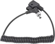 D-Tap to Locking DC Monitor Power Cable, DC Coiled Power Cable Spring Power Cable with Lock for Video Devices PIX E7 PIX E5 7 Touchscreen Display 400s