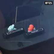 BTS BT21 Official Authentic Goods Vehicle Number Plate Baby Ver + Tracking Num