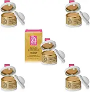 Style Edit Root Touch Up Powder (Pack of 4 + 1 Free) to Cover Up Dark Roots and Grays Between Salon Visits, Water Resistant, Non-Sticky, Compact And Mess-Free, Medium Blonde Hair Color (Total of 5)