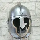 Medieval Knight steel Roman Helmet Armor Replica 18 Guage Steel