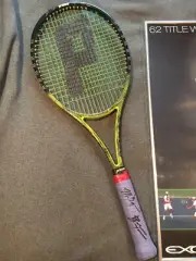 Autographed Bryan Brothers Tennis Racket