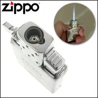 在飛比找Yahoo!奇摩拍賣優惠-☆哈洛德小舖☆全新真品【ZIPPO】噴射式藍火機芯-按壓式電