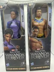 Marvel Black Panther Wakanda Forever Titan Hero Shuri Namor 12" Action Figure