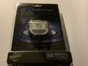 NEW - Micro Innovations USB To Parallel Printer Adapter -USB545C -FREE SHIPPING