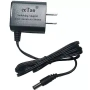 5VAC Adapter For Retrolife R609 Vinyl Record Player 3-Speed Bluetooth Suitcase