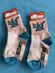 GIZMO CYCLING WOMAN SHORT SOCKS SMALL CAT PINK (2x)