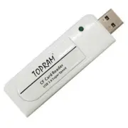 TopRAM USB 3.0 CF Card Reader fit SanDisk Kingston 8GB 16GB 32GB 64GB 128GB 256G