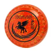 Taylor SRV Lawn Bowls Size 3 Heavy Gripped Orange/Yellow HAD2864A