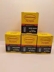 Premium Oil Filter, 4 Packs, Protect Your Engine, Compatible with Select TOYOTA/