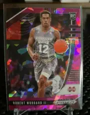 Robert Woodward II 2020-21 Prizm Draft Pick Pink Cracked Ice Rookie SP RC #23