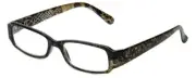 Corinne McCormack Reading Glasses Libby in Gold-Snake-Skin with Blue Light Filte