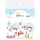 日本 Wa-Life 單張貼紙包/ 雪與熊