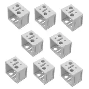 8 Pcs Blinds Brackets White Window Blinds Headrail Bracket Venetian Blinds