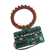 Ring Shaped Gradient LED Water Lamp DIY Electronic Kit 20 LEDs Flowing lights