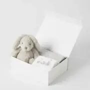 Jiggle & Giggle Grey Bunny Hamper Gift Set