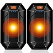 AI Hand Warmers Rechargeable 2 Pack - Electric Hand Warmer, Portable USB Hand...