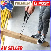 24 Inch Hand Rope Chain Saw Portable Tree Cutting Tool for Outdoors Use(Black)