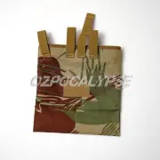 Rhodesian Brushstroke Camo Dump Pouch - Tactical Rock Climbing Chalk Belt Army