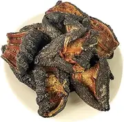 Red Pole Ginseng Light Dried Sea Cucumber Canadian Red Pole Ginseng Natural Sun Dried Sea Cucumber Trepang,AAAAA+ Dired Red Pole Ginseng (500g)
