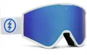 NEW Electric Kleveland Snow Goggles-Blue Camo-Brose Blue Chrome Lens