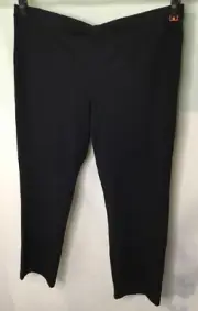 AUTOGRAPH BLACK “PONTE” STRETCH LEGGINGS SZ 26 COMFORTABLE ALL NEW