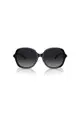 Coach Women's Square Frame Black Acetate Sunglasses - HC8360F