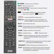 RMT-TX100U Replace Remote Control for Sony Bravia TV KDL-46HX850 sub RM-YD103