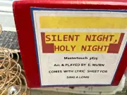SILENT NIGHT, HOLY NIGHT BRAND NEW CHRISTMAS PIANOLA ROLL