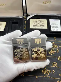 在飛比找Yahoo!奇摩拍賣優惠-Zippo 2000包銀鎏金珍珠港60周年紀念，兩個靚號15