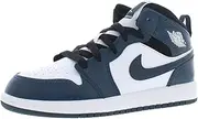 [Nike] Jordan Preschool Jordan 1 Mid TD 640734 411 Armory Navy - Size 1Y