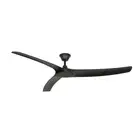 Aqua V2 70" DC IP66 Ceiling Fan in Matt Black by Hunter Pacific