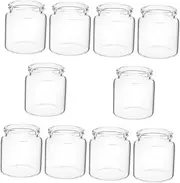 Generic 10Pcs Mini Test Tube Vases for Succulents Glass Propagation Jars for Creating Miniature Gardens Stylish Decor for Office Desks and Bookshelves for Plant Lovers