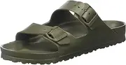 [Birkenstock] Unisex Arizona EVA Sandals Khaki 46 M EU/ 15-15.5 M US Womens/ 13-13.5 M US Mens